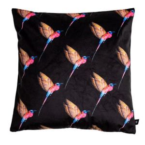 bird poszewka welwetowa dekoracyjna 45x45 CHIC HOME