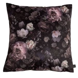 dark butterfly poszewka welwetowa dekoracyjna 45x45 CHIC HOME