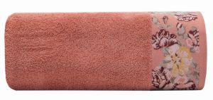 pomarańczowy ręcznik kąpielowy elsa 500 G/M2 EUROFIRANY