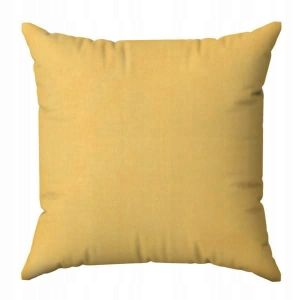 musztardowa poszewka z satyny bawełnianej jednobarwna