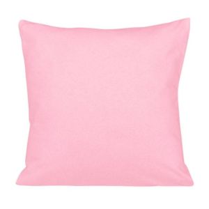 różowa poszewka z satyny bawełnianej jednobarwna