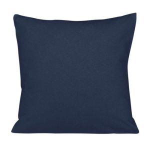 granatowa poszewka z satyny bawełnianej jednobarwna