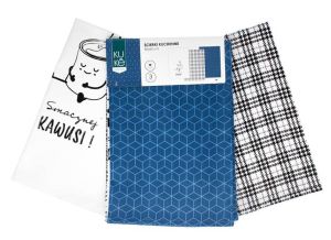 komplet ścierek kuchennych 40x60 KUKE 004 KAWUSIA