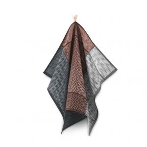 różowa bawełniana ściereczka kuchenna pure 50x70 ZWOLTEX