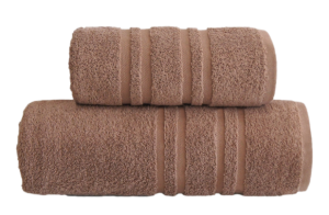 karmelowy ręcznik kąpielowy IVO 420 G/M2 GRENO