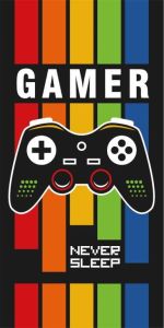 gamer pad ręcznik bawełniany dla dzieci 70x140 DETEXPOL