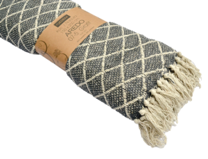 grafitowy koc AREDO 150x200 JEDEKA