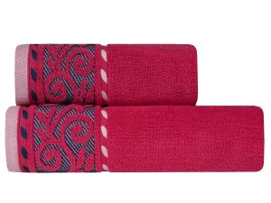 fuksja ręcznik kąpielowy VICTORIA 500 G/M2 ZARATEX