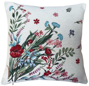 polne kwiaty poszewka dekoracyjna gobelin 45x45 IRYS