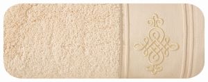 beżowy ręcznik kąpielowy klasyczny 2 600 G/M2 EUROFIRANY