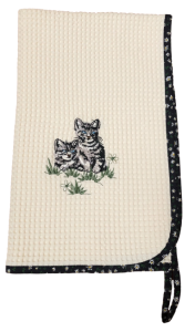 koty ręcznik kuchenny wafel 50x70 JEDEKA