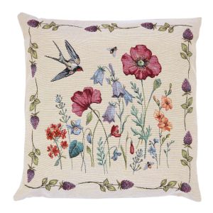 jaskółka poszewka dekoracyjna gobelin 45x45 IRYS