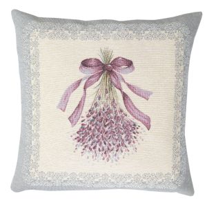 lawenda poszewka dekoracyjna gobelin 45x45 IRYS