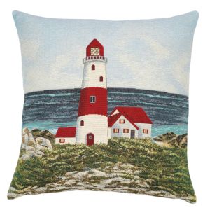 latarnia morska poszewka dekoracyjna gobelin 45x45 IRYS