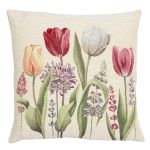 tulipany 02 poszewka dekoracyjna gobelin 45x45 IRYS