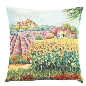 pejzaż poszewka dekoracyjna gobelin 45x45 IRYS