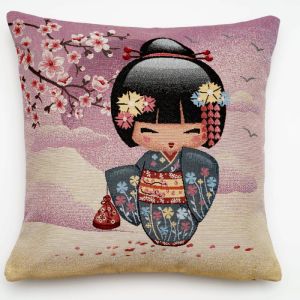 japonka 4 poszewka dekoracyjna gobelin 45x45 IRYS