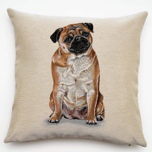 mops poszewka dekoracyjna gobelin 45x45 IRYS