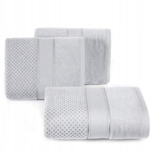 srebrny ręcznik kąpielowy jessi 500 G/M2 EUROFIRANY