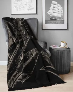 koc bawełniano-akrylowy 150x200 z frędzlami fashion collection 100 JB DETEXPOL