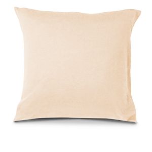 jasno beżowa poszewka jersey na jaśka 40x40