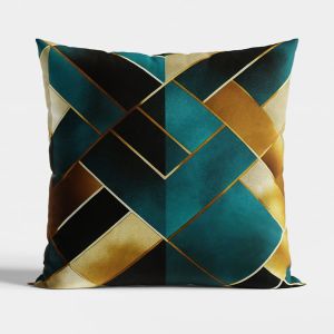 rubik poszewka dekoracyjna z miękkiego velvetu 40x40 MARKIZETA