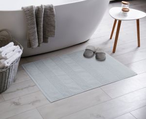 srebrny dywanik łazienkowy 50x70 750 g/m2 EUROFIRANY