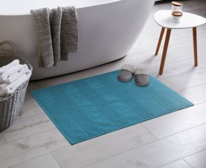 turkusowy dywanik łazienkowy 60x90 750 g/m2 EUROFIRANY