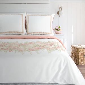 róże pościel satyna bawełniana SPRING 25 EUROFIRANY