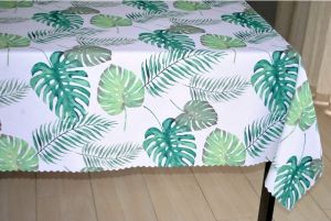 zielona monstera obrus dekoracyjny LUCA SZCZEPANIK