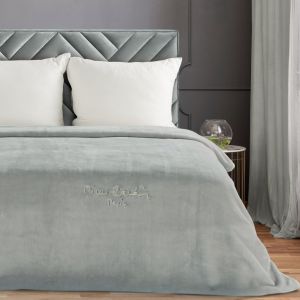 srebrny koc CLARA Pierre Cardin 220x240 