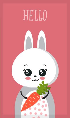 Ręcznik 30x50 Zwierzaki 011 Królik EAN 5904541921211.jpg