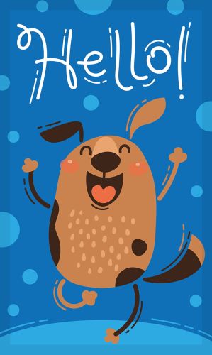 Ręcznik 30x50 Zwierzaki 012 Pies EAN 5904541921228.jpg