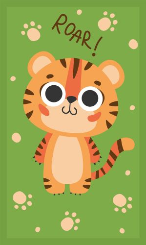 Ręcznik 30x50 Zwierzaki 016 Tygrysek EAN 5904541921549.jpg