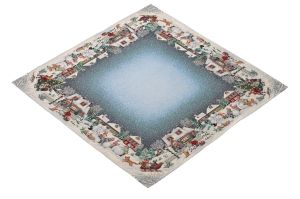 zabawa na śniegu obrus gobelin IRYS