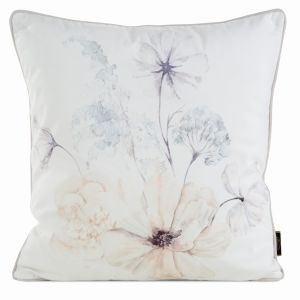 kremowo beżowa poszewka velvet 127 dekoracyjna 45x45 EUROFIRANY