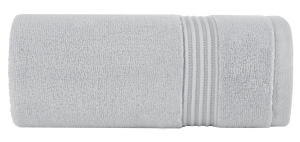 srebrny ręcznik MOLLY z modalu 550 G/M2 EUROFIRANY