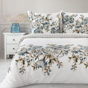 kwiatowa pościel satyna bawełniana SPRING 40 EUROFIRANY