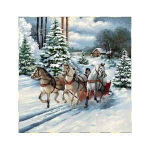 kulig poszewka dekoracyjna gobelin 45x45 IRYS