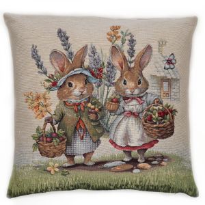 święconki poszewka dekoracyjna gobelin 45x45 IRYS