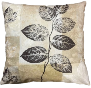 gałązka poszewka 40x40 drukowana z miękkiego weluru 2 sztuki F1043