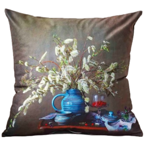 dzbanek poszewka 40x40 drukowana z miękkiego weluru 2 sztuki PF-122