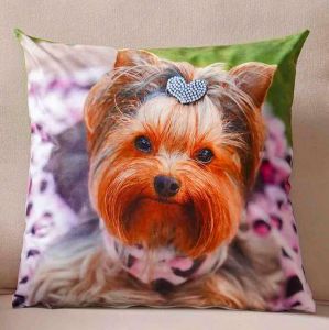 york poszewka 40x40 drukowana z miękkiego weluru 2 sztuki PA-284