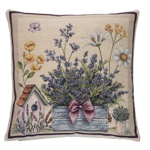 wrzosy poszewka dekoracyjna gobelin 45x45 IRYS