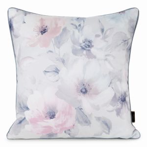 kremowo różowa poszewka velvet 153 dekoracyjna 45x45 EUROFIRANY