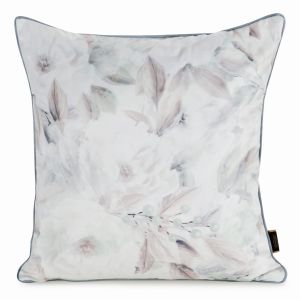 biało beżowa poszewka velvet 155 dekoracyjna 45x45 EUROFIRANY