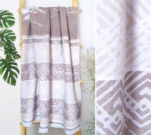 ręcznik plażowy 90x180 BE HAPPY 215 G/M2 GRENO