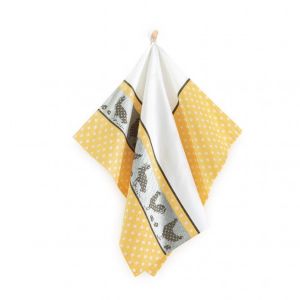 żółta bambusowa ściereczka kuchenna FOLK ZWOLTEX