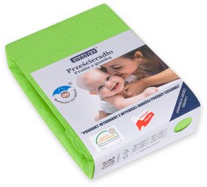 trawiaste PRZEŚCIERADŁO FROTTE Z GUMKĄ