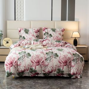 pościel z mikrofibry miś plusz kwiaty SHY-3141 COTTON WORLD